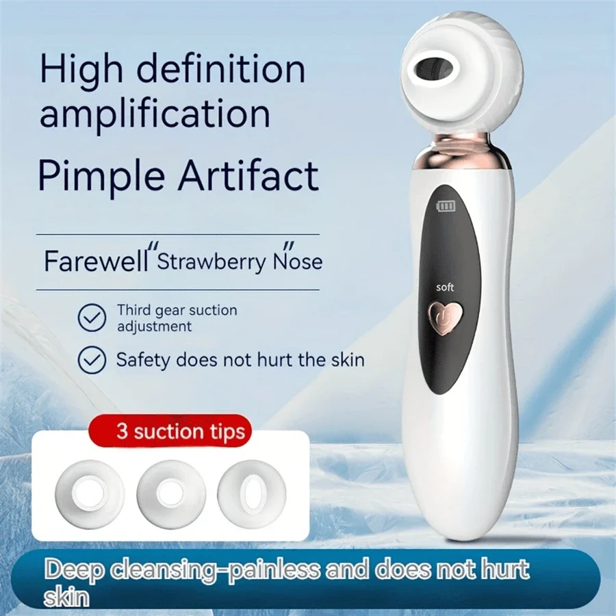 Aspirateur de Points Noirs Unisexe – Nettoyeur de Pores et Peau – Rechargeable USB - My Store