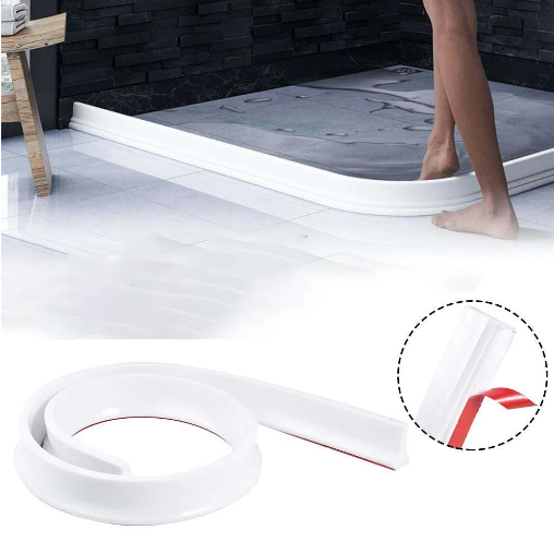 Barrière Anti-Eau en Silicone – Douche & Cuisine 2m | Wizzi - My Store