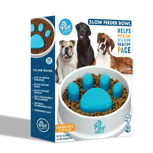 Bol Ralentisseur en Forme de Patte – Chiens & Chats - My Store
