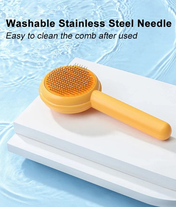 Brosse Peigne pour Chat & Chien – Anti-Boules de Poils – Démêlant et Retire Poils Morts - My Store