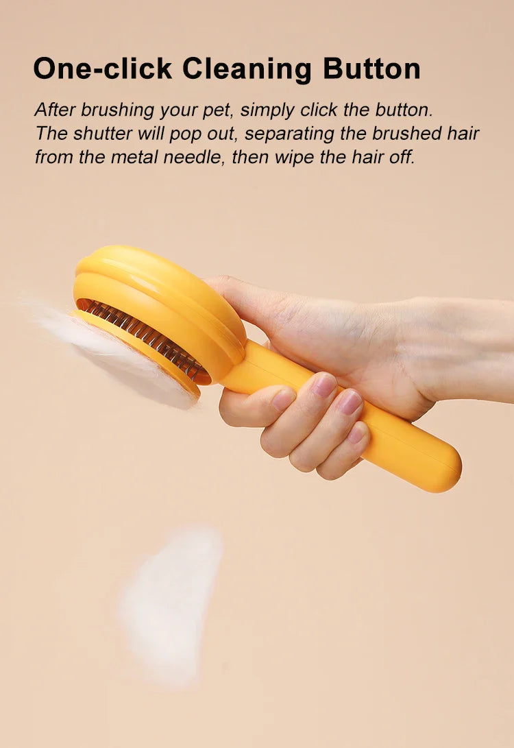 Brosse Peigne pour Chat & Chien – Anti-Boules de Poils – Démêlant et Retire Poils Morts - My Store