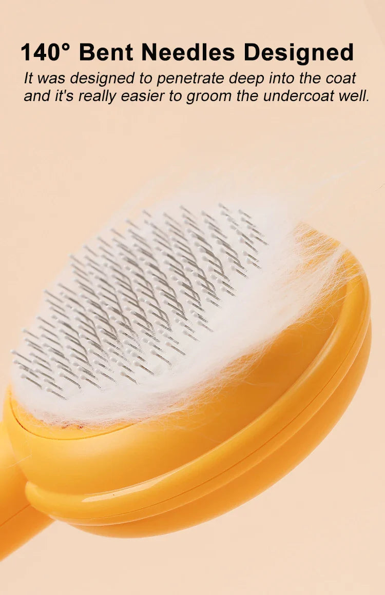 Brosse Peigne pour Chat & Chien – Anti-Boules de Poils – Démêlant et Retire Poils Morts - My Store
