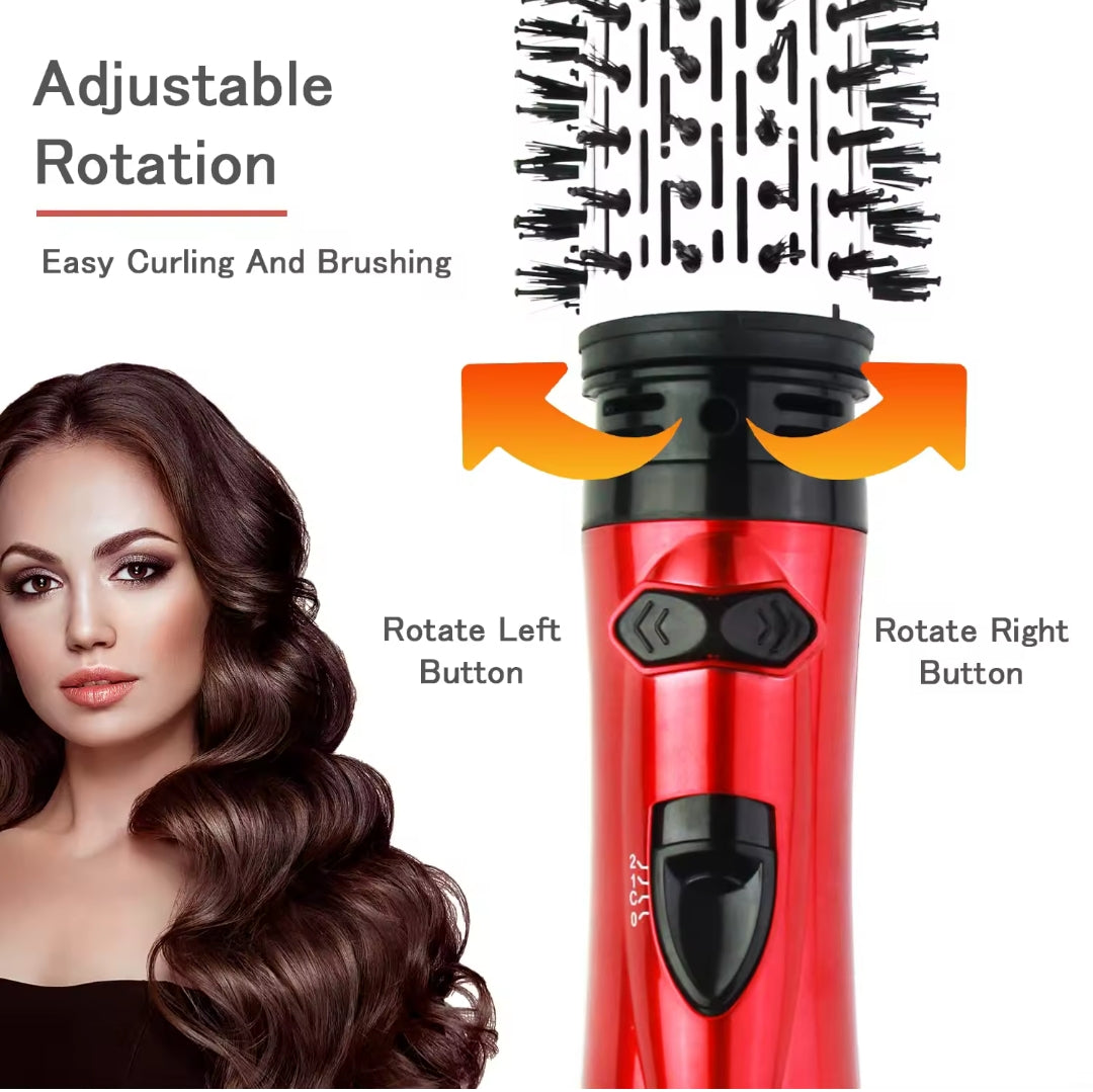 Brosse Soufflante Rotative 2-en-1 – Brushing, Boucles & Lissage - My Store