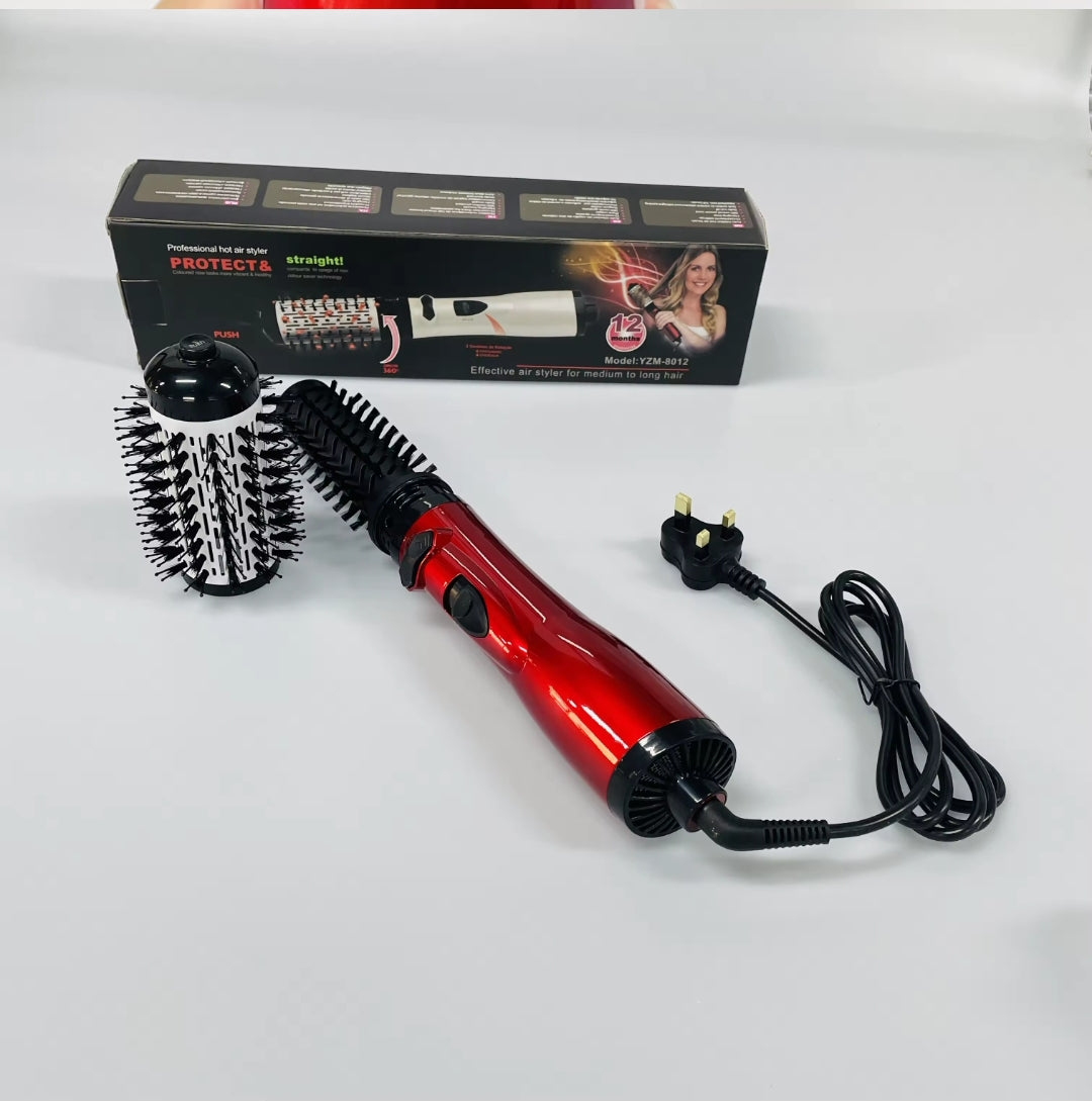 Brosse Soufflante Rotative 2-en-1 – Brushing, Boucles & Lissage - My Store