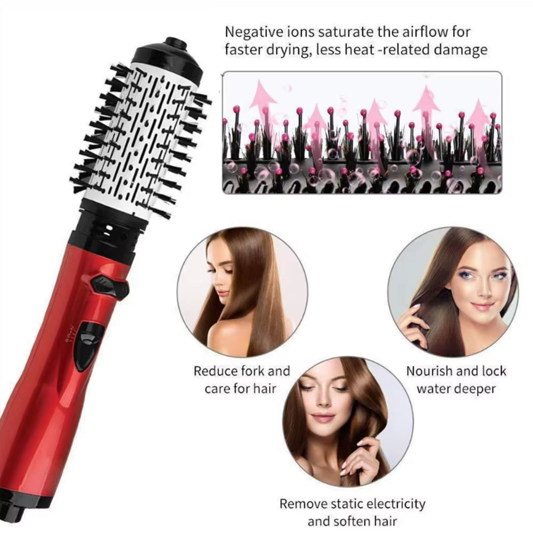Brosse Soufflante Rotative 2-en-1 – Brushing, Boucles & Lissage - My Store