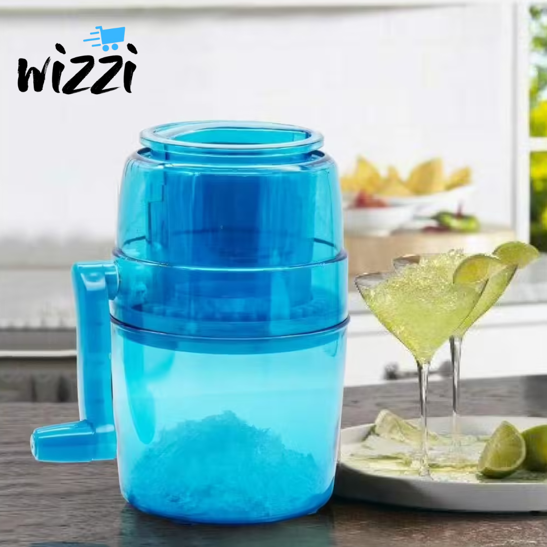 Broyeur à glace manuel portable – Rasoir à glace sans électricité – Wizzi Tunisie