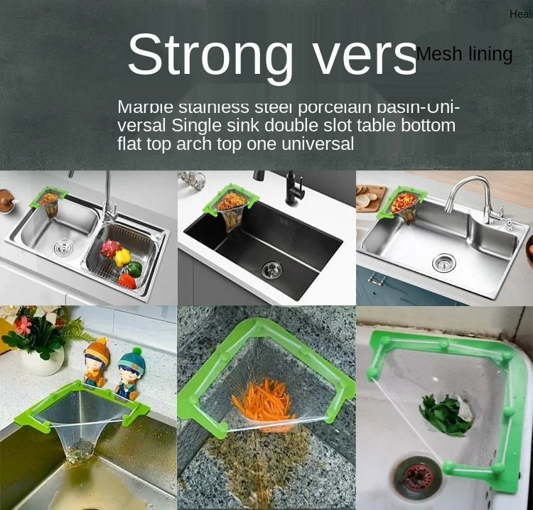 Filtre Évier Cuisine Triangulaire – Panier Collecteur Déchets & Restes Alimentaires - My Store