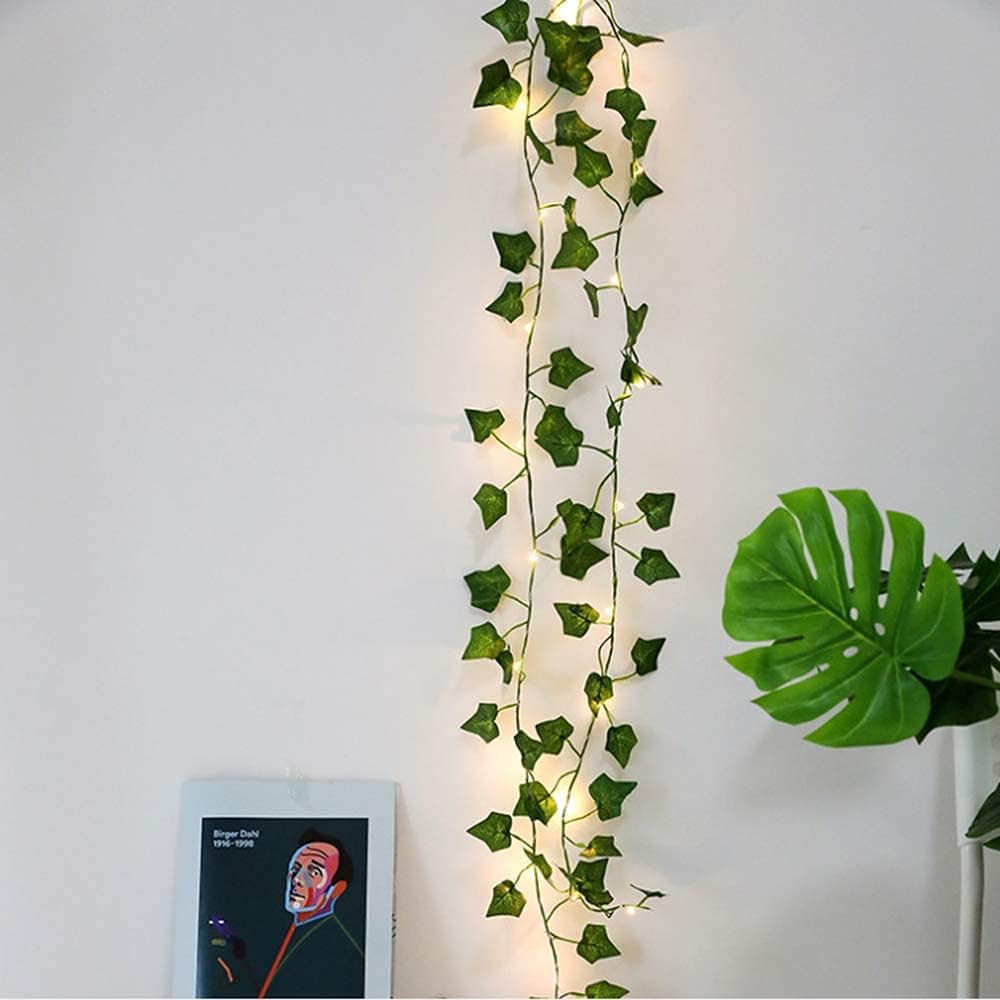 Guirlande Lumineuse Lierre Artificiel 10M – Déco LED Ambiance | Wizzi Tunisie - My Store