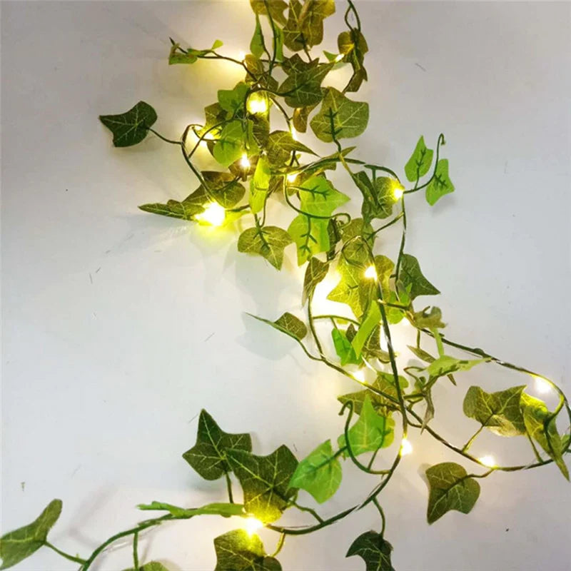 Guirlande Lumineuse Lierre Artificiel 10M – Déco LED Ambiance | Wizzi Tunisie - My Store