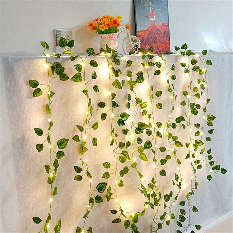Guirlande Lumineuse Lierre Artificiel 10M – Déco LED Ambiance | Wizzi Tunisie - My Store