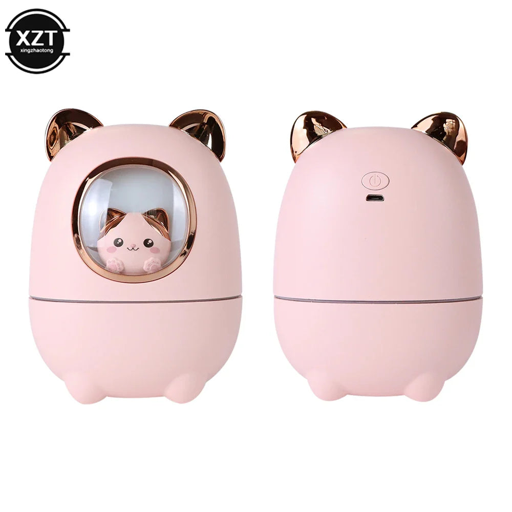 Humidificateur d’air Chat Kawaii – Diffuseur Silencieux Recharge USB | Wizzi - My Store
