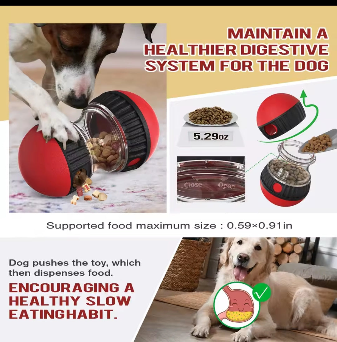 Jouet Distributeur de Croquettes pour Chien – Anti-Stress, Intelligent & Réglable - My Store
