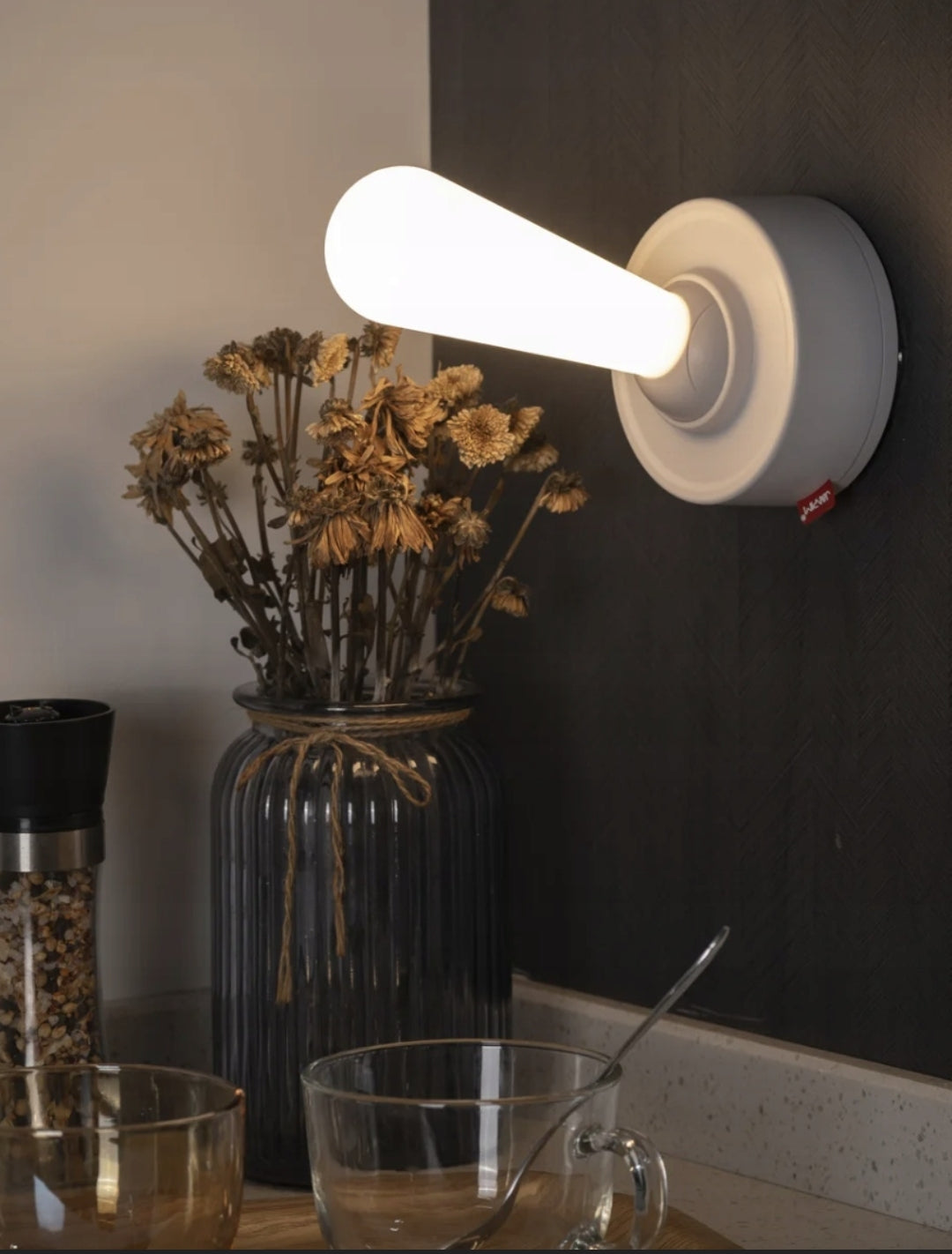 Lampe LED blanche joystick USB pour chambre ou bureau