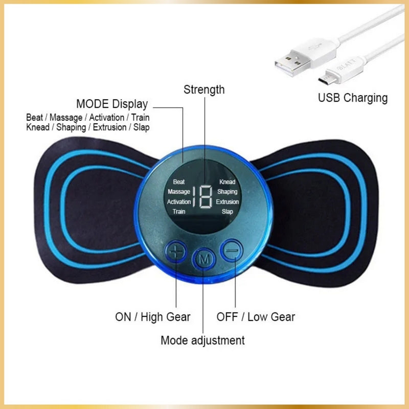 Mini Appareil de Massage Électrique – Relaxation Portable | Wizzi Tunisie - My Store