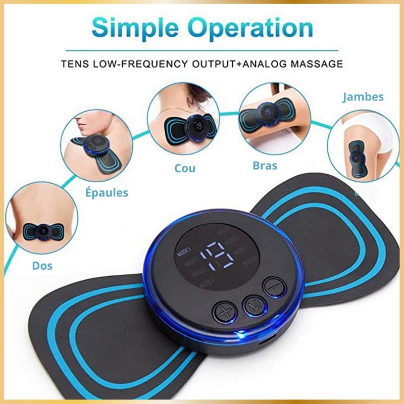 Mini Appareil de Massage Électrique – Relaxation Portable | Wizzi Tunisie - My Store