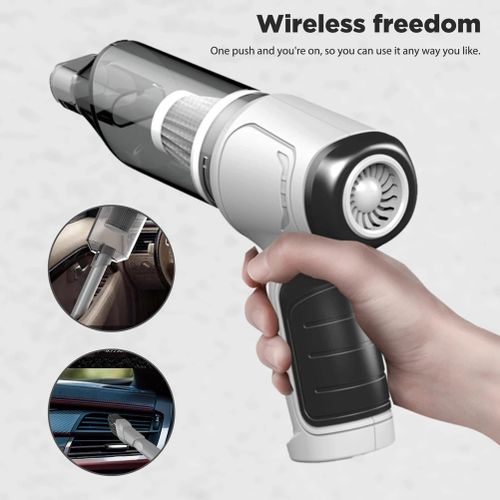 Mini Aspirateur Voiture USB 3-en-1 – Aspire & Souffle | Wizzi - My Store