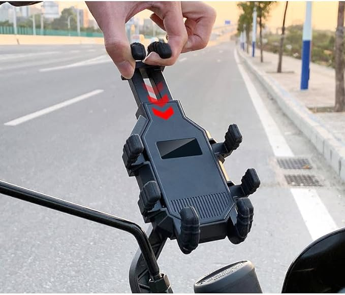 Support Téléphone Moto & Vélo – Universel, Antichoc & Rotatif - My Store