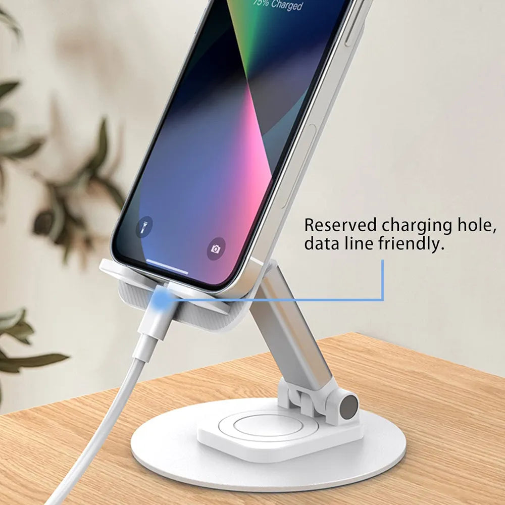 Support de Téléphone Portable – Bureau, Réglable & Antidérapant | Wizzi - My Store