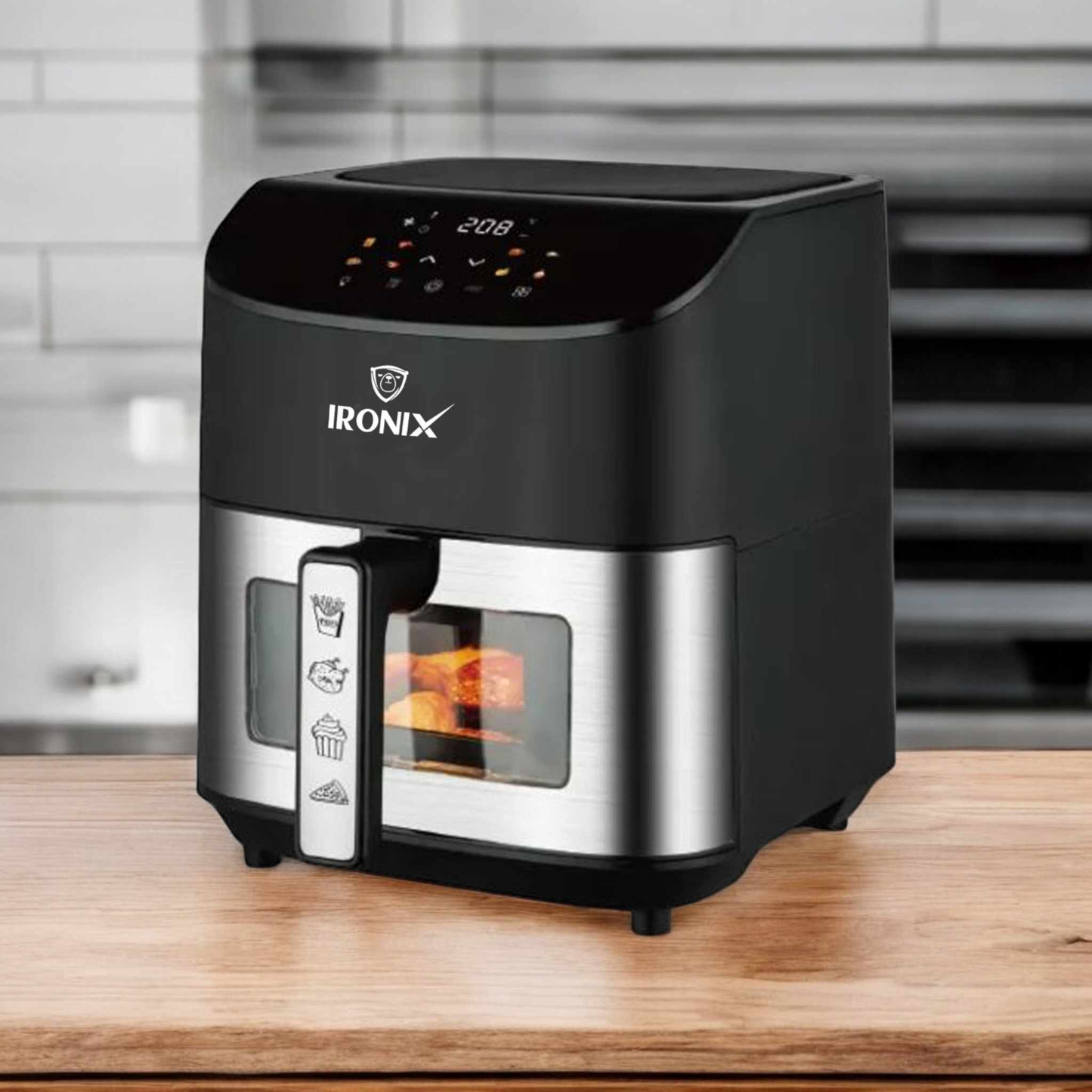 Friteuse à Air Ironix 6L WMN55-3 - Technologie de Circulation d'Air à 360°