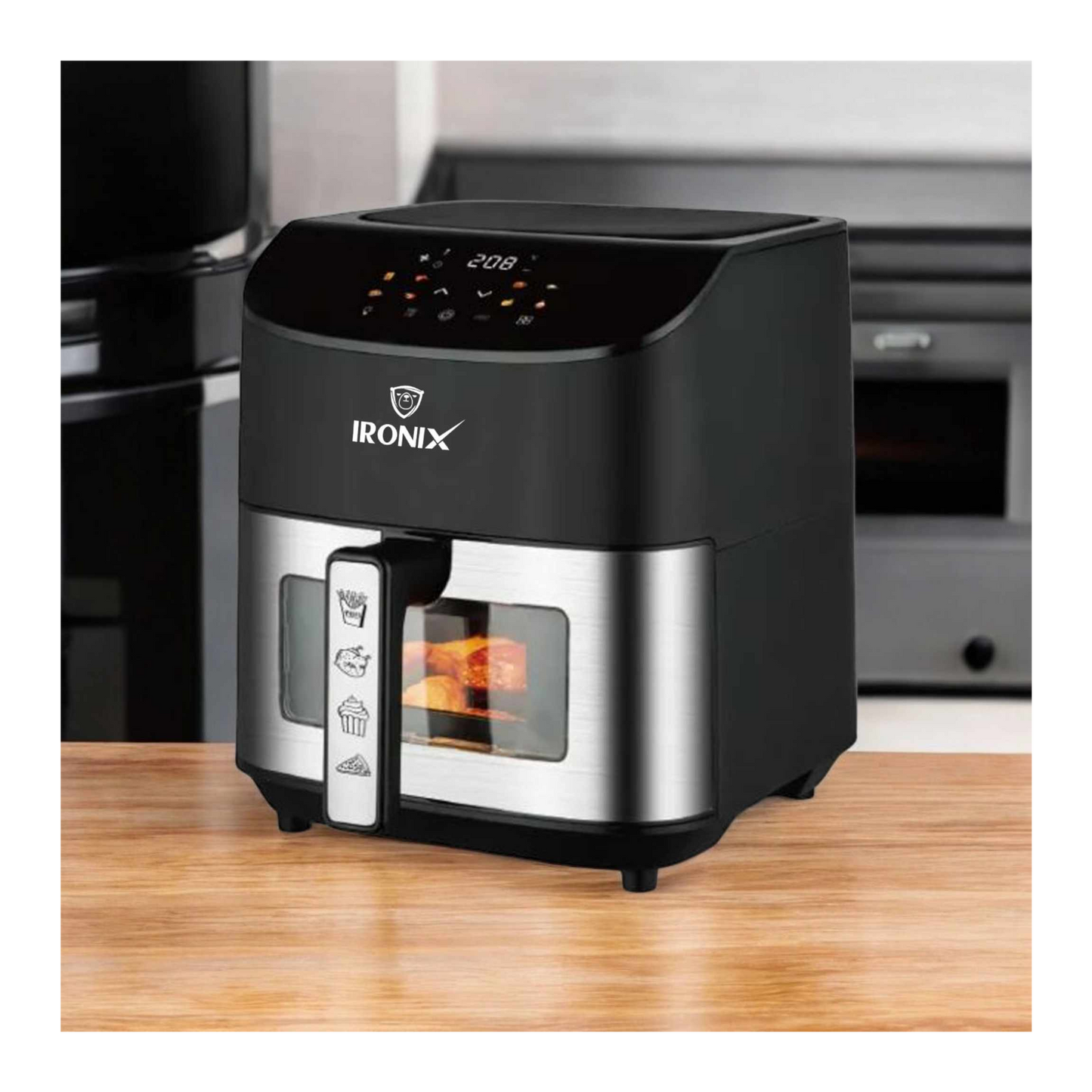 Friteuse à Air Ironix 6L WMN55-3 - Technologie de Circulation d'Air à 360°