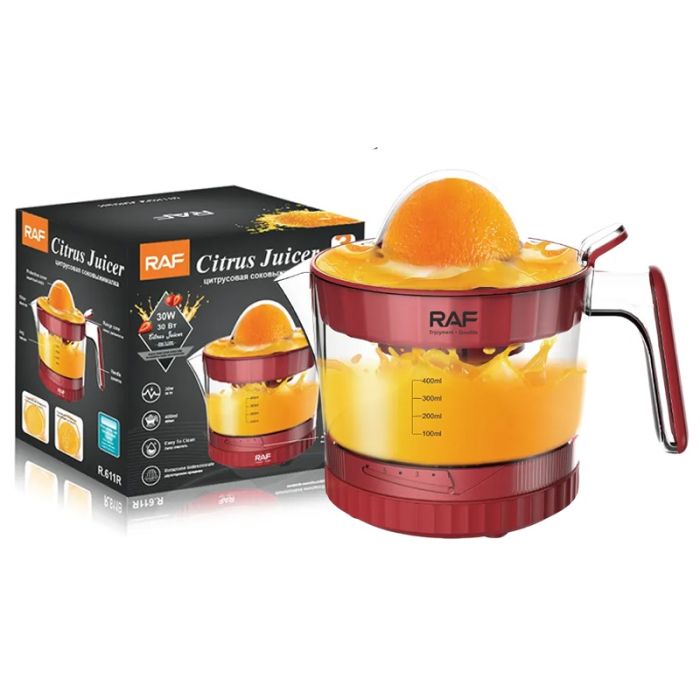 Presse Agrumes raf 400 ml 30W - Rouge