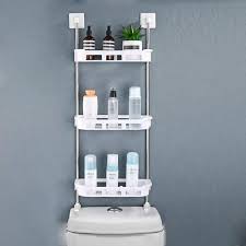Etagère de Rangement Mural Multifonction à 3 Niveaux