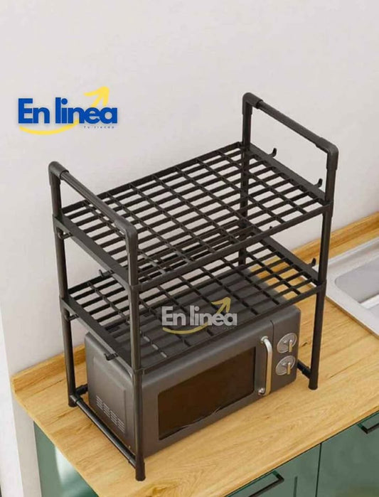 Étagère pour Micro-Ondes Réglable