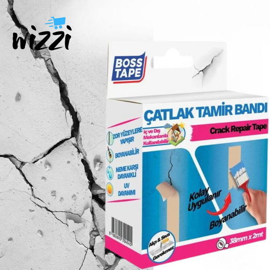 BOSS TAPE cache fissures – ruban adhésif réparation mur – Wizzi Tunisie