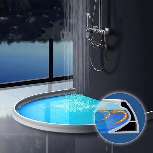 Barrière Anti-Eau en Silicone – Douche & Cuisine 2m | Wizzi - My Store
