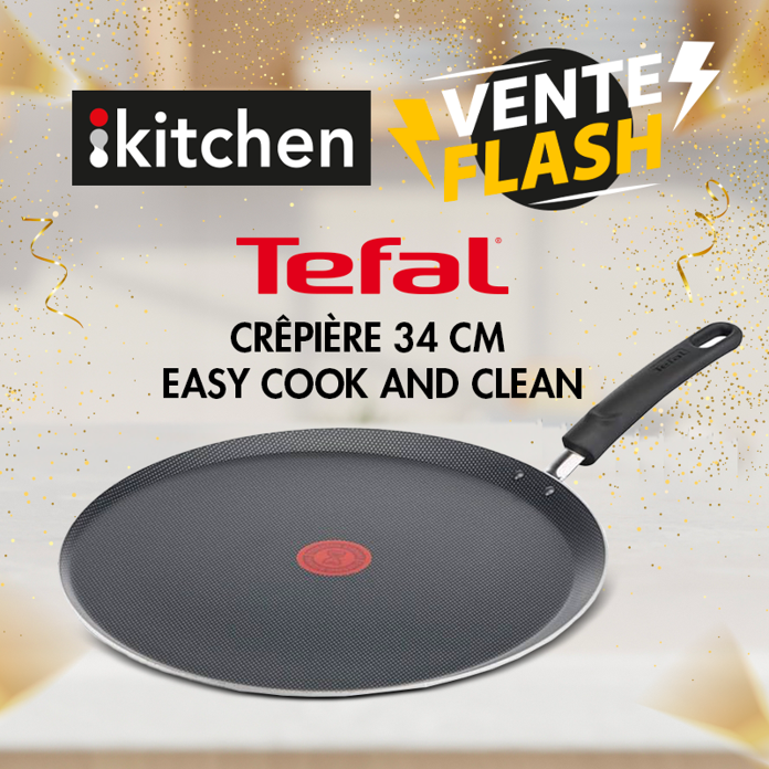 Crêpière 34cm Easy Cook & Clean + Répartiteur Galettière - My Store