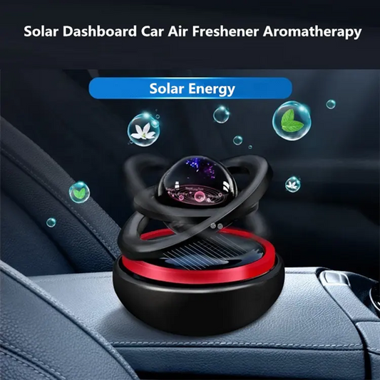 Diffuseur aromathérapie solaire rotatif voiture – anti-odeur


