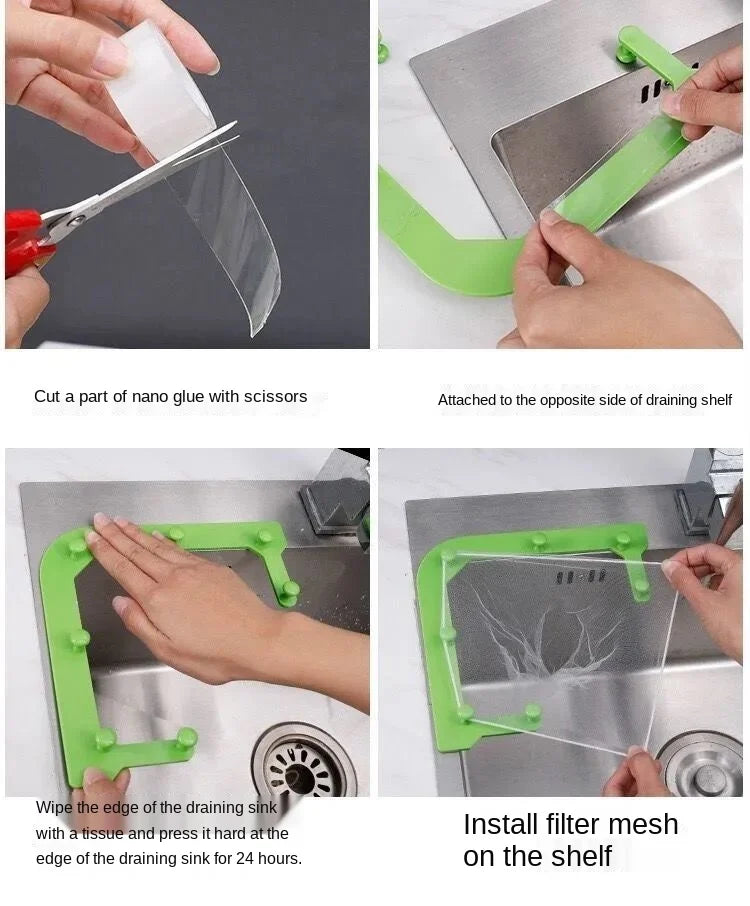 Filtre Évier Cuisine Triangulaire – Panier Collecteur Déchets & Restes Alimentaires - My Store