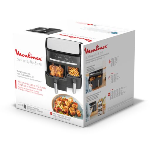 Friteuse sans huile Dual Easy Fry & Grill - My Store