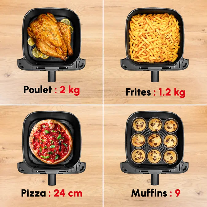 Friteuse sans huile Easy Fry Mega - My Store