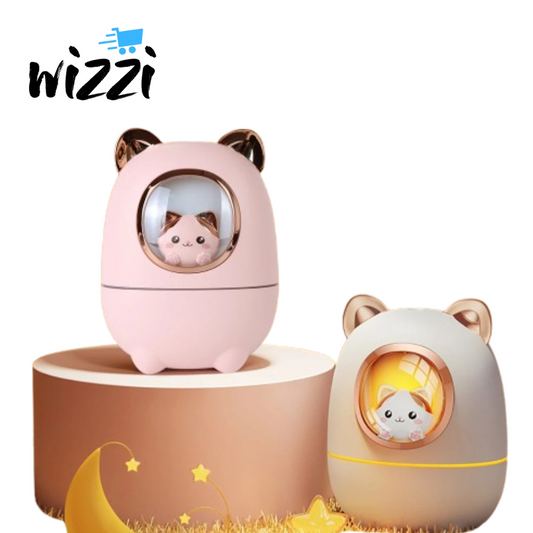 Humidificateur d’air Chat Kawaii – Diffuseur Silencieux Recharge USB | Wizzi - My Store