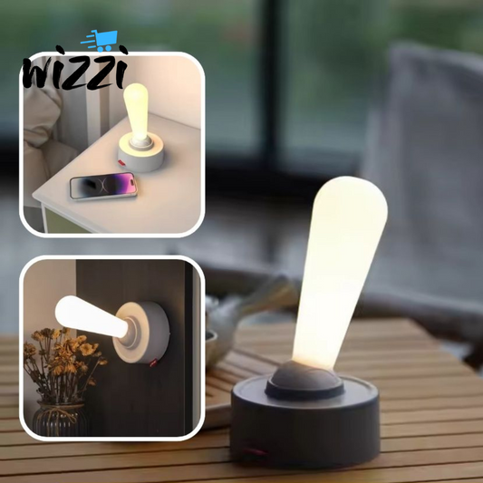 Lampe LED blanche joystick USB pour chambre ou bureau

