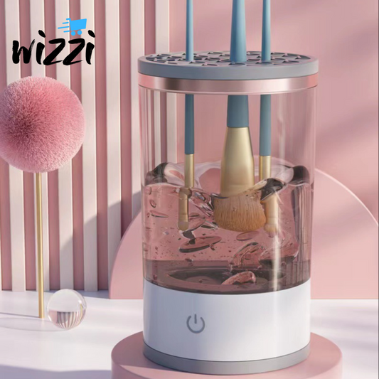Nettoyeur électrique de brosses de maquillage – Lavage et séchage rapide – Wizzi Tunisie