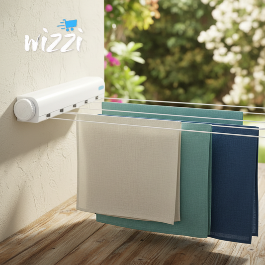 Séchoir mural extensible Leifheit Rollfix 210 Longline pour linge en Tunisie