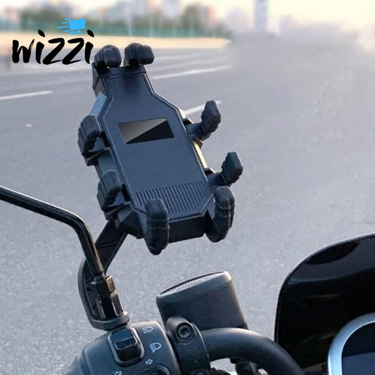 Support de téléphone universel pour moto et vélo – rotatif et antichoc – Wizzi Tunisie

