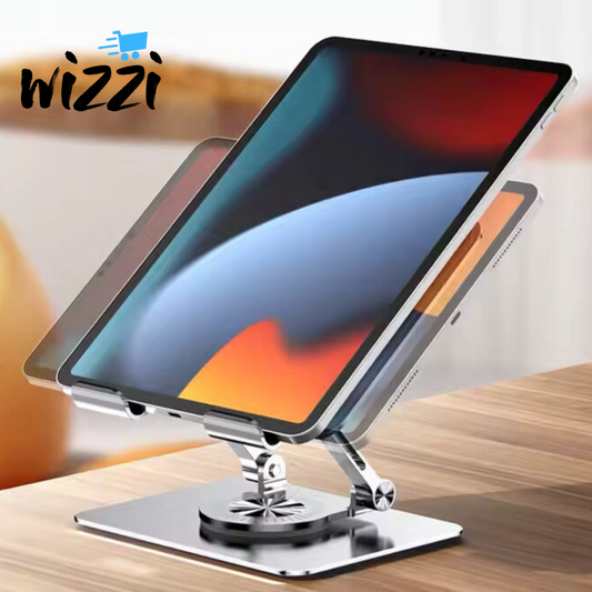 Support de tablette rotatif 360 universel Wizzi - fixé à une table