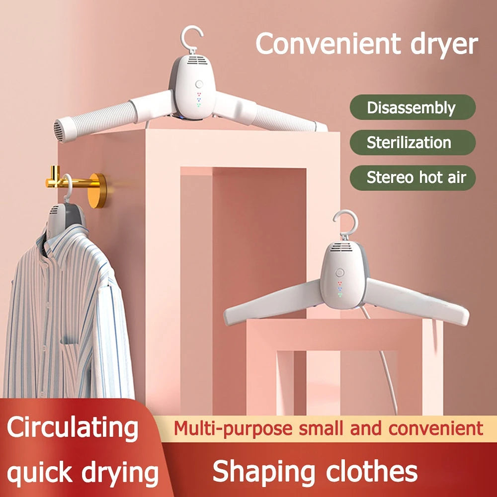 Cintre sèche-linge portable 5-en-1 Wizzi avec stérilisation UV